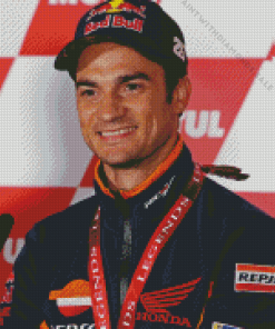 Dani Pedrosa Diamond Painting