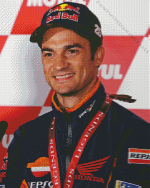 Dani Pedrosa Diamond Painting