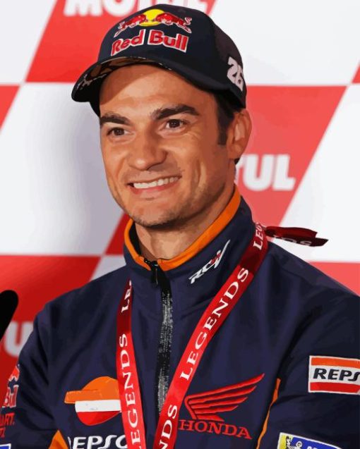 Dani Pedrosa Diamond Painting