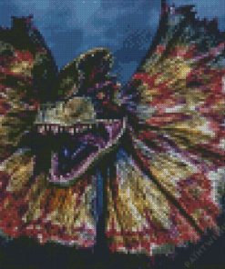 Dinosaur Dilophosaurus Diamond Painting