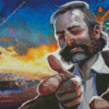 Disco Elysium Diamond Painting