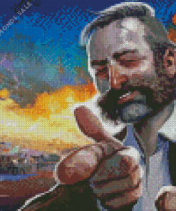 Disco Elysium Diamond Painting