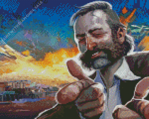 Disco Elysium Diamond Painting