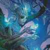 Dryad Tree Diamond Painting