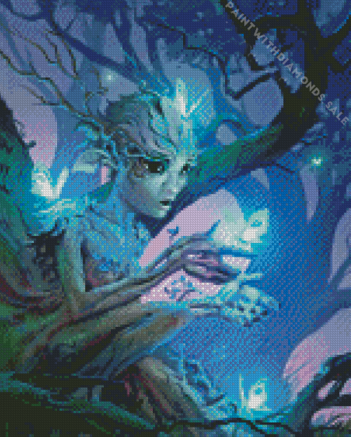 Dryad Tree Diamond Painting