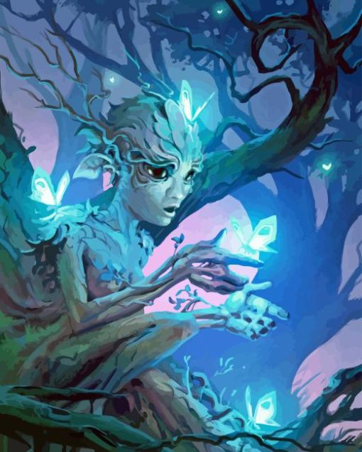 Dryad Tree Diamond Painting