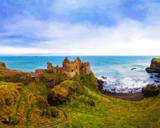 Dunluce Ireland Diamond Painting