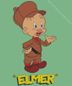 Elmer Fudd Cartoon Diamond Painting