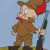 Elmer Fudd Diamond Painting