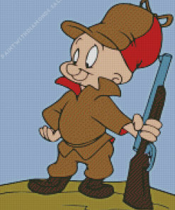 Elmer Fudd Diamond Painting