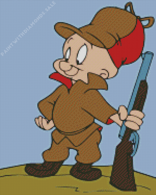 Elmer Fudd Diamond Painting