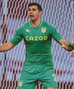 Emi Martinez Soccer Goalkeeper Diamond Painting