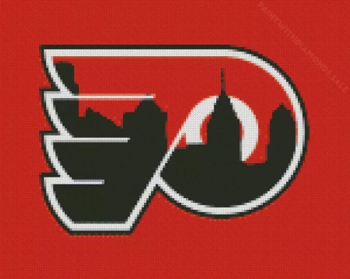 Flyers Logo Diamond Painting