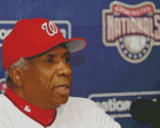 Frank Robinson Baseball Manager Diamond Painting