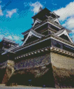 Fukuoka Castle Diamond Painting