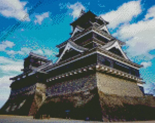 Fukuoka Castle Diamond Painting