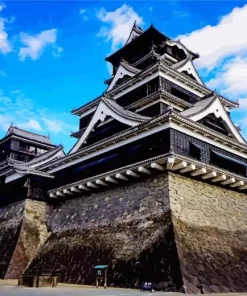 Fukuoka Castle Diamond Painting