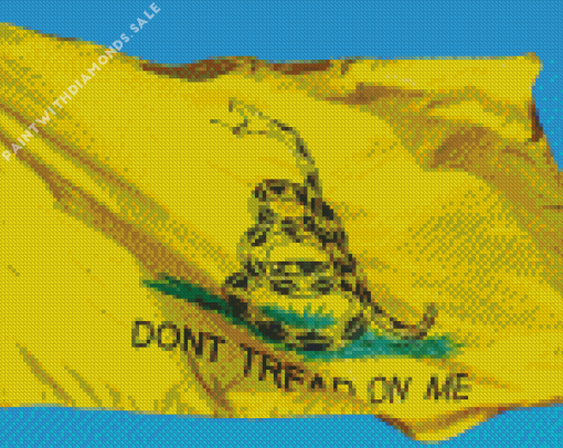 Gadsden Flag Diamond Painting