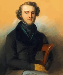 German Composer Felix Mendelssohn Diamond Painting