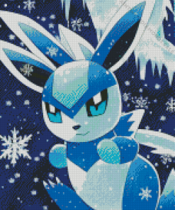 Glaceon Diamond Painting