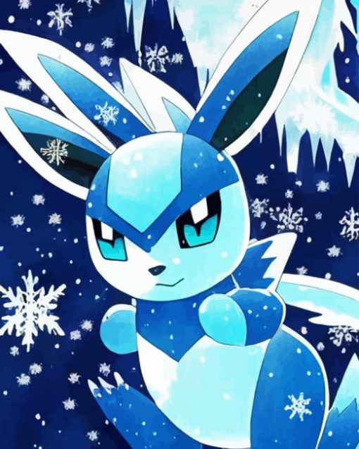 Glaceon Diamond Painting