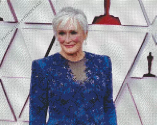 Glenn Close Diamond Painting