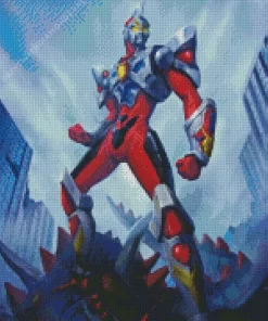 Gridman Diamond Painting