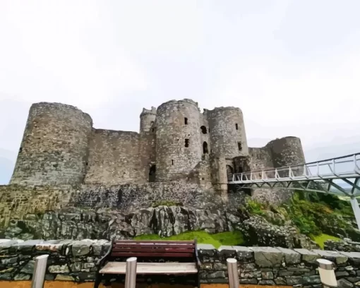 Gwynedd Castle Diamond Painting