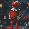 Halloween Elmo Diamond Painting