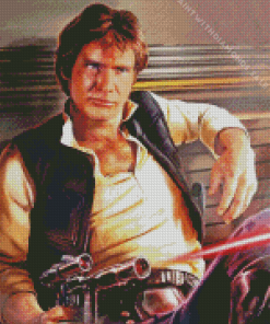 Han Solo Hero Diamond Painting