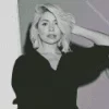 Holly Willoughby Black And White Diamond Painting