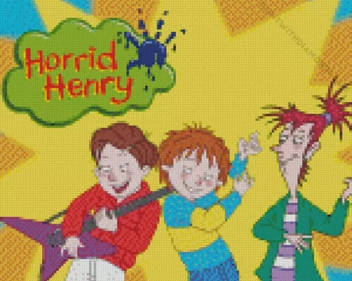 Horrid Henry Diamond Painting