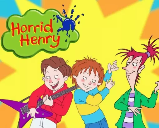 Horrid Henry Diamond Painting