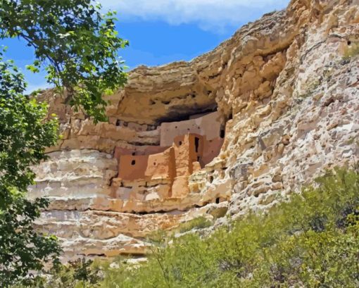 Indian Cliff National Reserve Diamond Painting