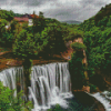 Jajce Falls Diamond Painting