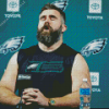 Jason Kelce Diamond Painting