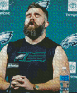 Jason Kelce Diamond Painting