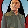 Jean Luc Picard Character Diamond Painting