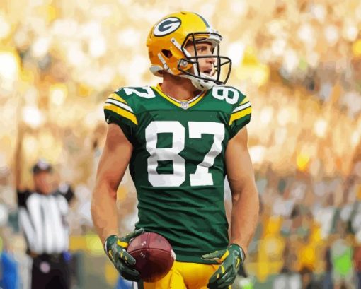 Jordy Nelson Diamond Painting