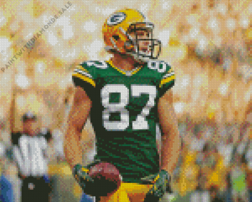 Jordy Nelson Diamond Painting