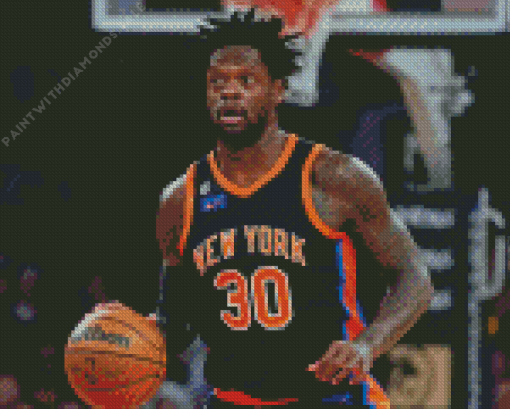 Julius Randle Diamond Painting