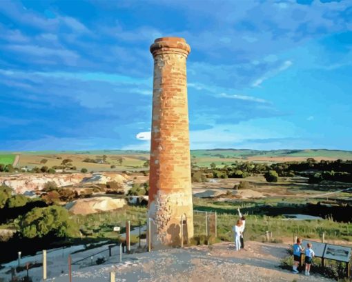 Kapunda Mines Art Diamond Painting