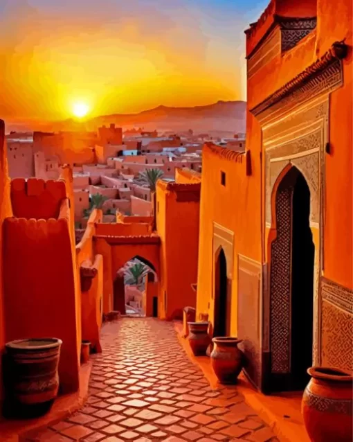 Kasbah Morocco Diamond Painting