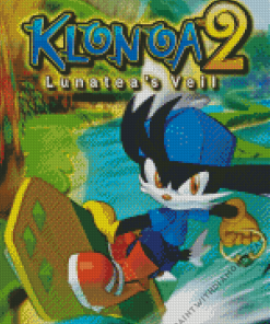 Klonoa Poster Diamond Painting