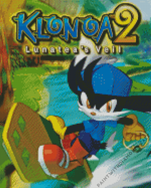 Klonoa Poster Diamond Painting