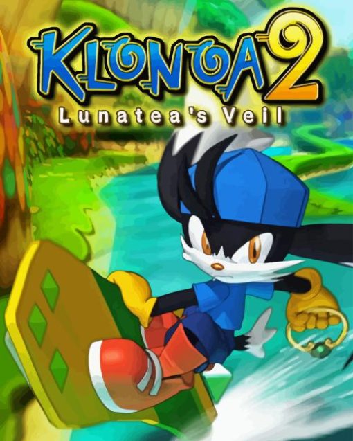 Klonoa Poster Diamond Painting