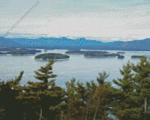 Lake Winnipesaukee Diamond Painting