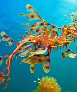 Leafy Seadragon Diamond Painting