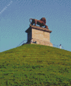 Lions Mound Belgium Diamond Painting