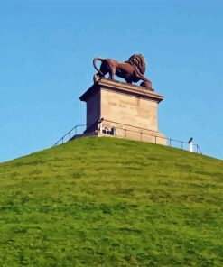 Lions Mound Belgium Diamond Painting